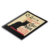 Chat Noir Notitieboek (Linkerzijde)