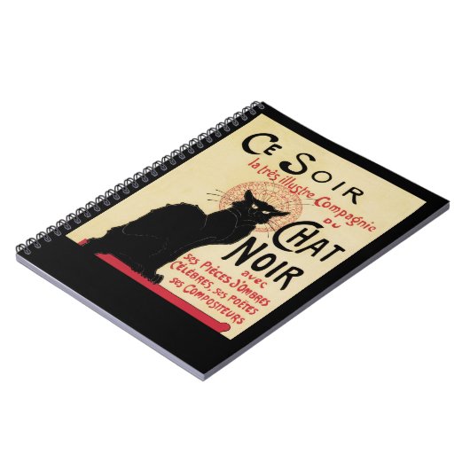 Chat Noir Notitieboek (Linkerzijde)