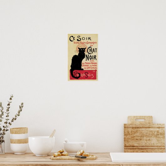 Chat Noir Poster (Keuken)