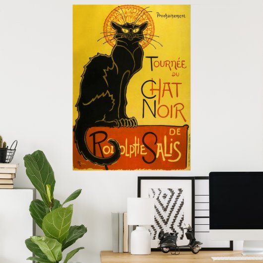 Chat Noir Poster (Thuiskantoor)