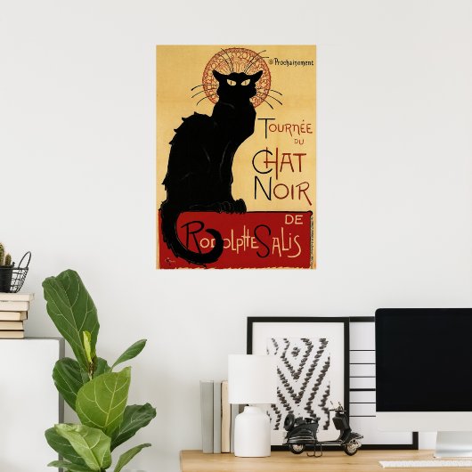 CHAT NOIR POSTER (Thuiskantoor)