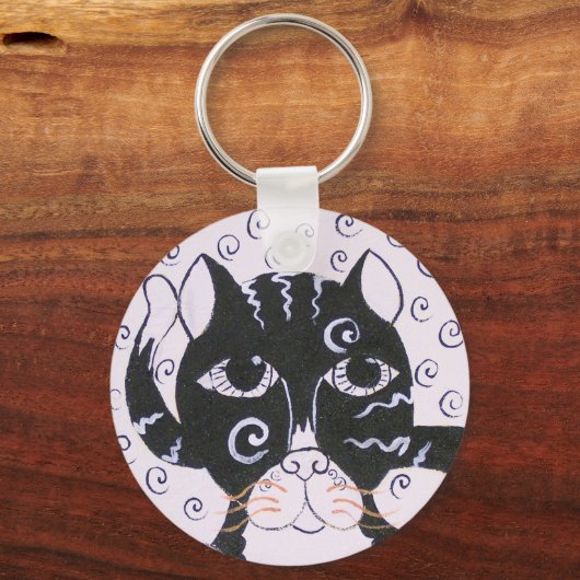Chat Noir Sleutelhanger (Voorkant)