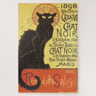 Chat Noir Steinlen Belle Epoque  Art Legpuzzel