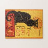 Chat Noir Steinlen Belle Epoque  Art Legpuzzel (Horizontaal)