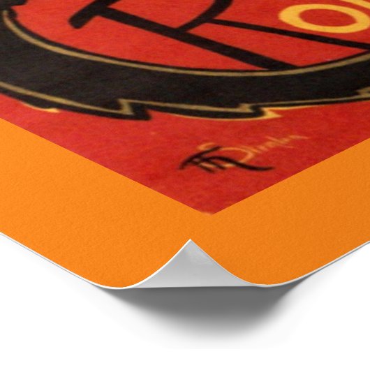 Chat Noir Steinlen Belle Epoque  Art Poster (Hoek)