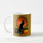 Chat Noir Thanksgiving Koffiemok (Links)