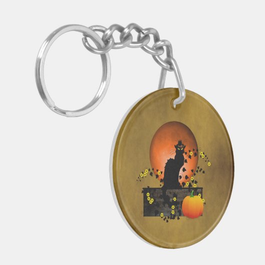 Chat Noir Thanksgiving Sleutelhanger (Voorkant Links)