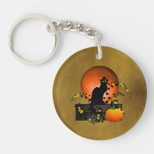 Chat Noir Thanksgiving Sleutelhanger