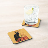 Chat Noir Théophile Alexandre Steinlen Bier Onderzetter (Rechterzijde)