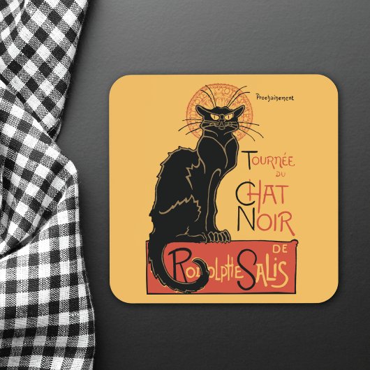 Chat Noir Théophile Alexandre Steinlen Bier Onderzetter