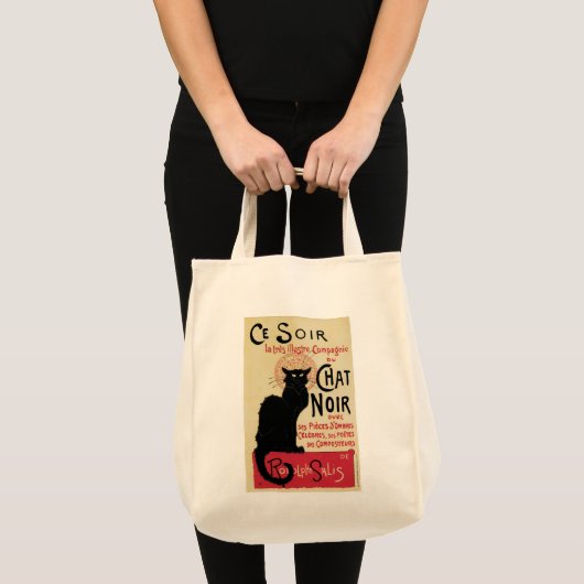 Chat Noir Tote Bag (Voorkant (product))