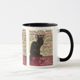 Chat Noir, Vente Hôtel Drouot Steinlen Mok
