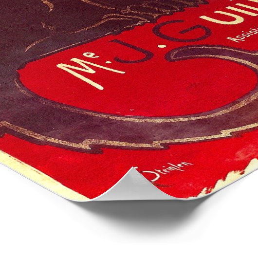  Chat Noir, Vente Hôtel Drouot Steinlen Poster (Hoek)