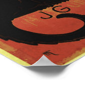  Chat Noir, Vente Hôtel Drouot Steinlen Poster (Hoek)