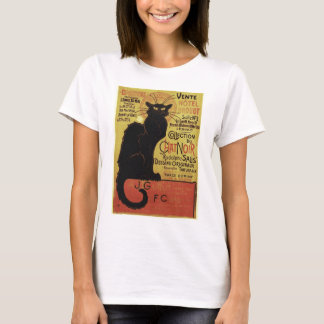 Chat Noir, Vente Hôtel Drouot Steinlen T-shirt