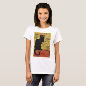 Chat Noir, Vente Hôtel Drouot Steinlen T-shirt (Voorkant volledig)