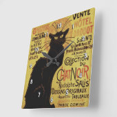  Chat Noir, Vente Hôtel Drouot Steinlen Vierkante Klok (Hoek)