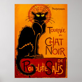 Chat Noir - Zwarte Kat Poster