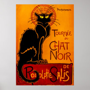  Chat Noir - Zwarte Kat Poster