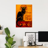  Chat Noir - Zwarte Kat Poster (Thuiskantoor)