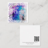 *~* Chat? Relatie AP63 Platte Nota Kaart Notitiekaartje (Voorkant / Achterkant)