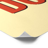 Chat  Sovjet-Poster niet met aangepaste tekst Poster (Hoek)