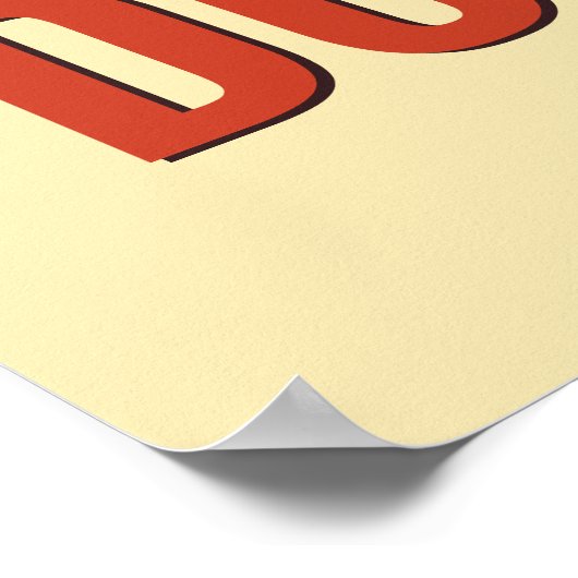 Chat Sovjet-Poster niet met aangepaste tekst Poster (Hoek)