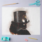 Chat Steampunk Tissuepapier (Craft)