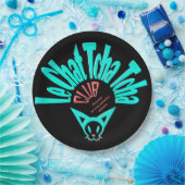 Chat Tsja Tsja Papieren Bordje (Feest)