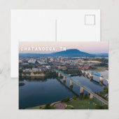 Chatanooga TN Briefkaart (Voorkant / Achterkant)