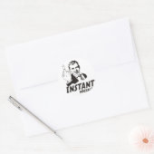 CHATBERICHT RONDE STICKER (Envelop)