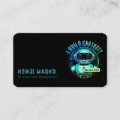 🤖Chatbot ontwikkelaar Conversational AI Engineer  Visitekaartje (Voorkant)