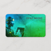 🤖Chatbot ontwikkelaar Conversational AI Engineer Visitekaartje (Voorkant)