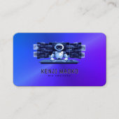 🤖Chatbot ontwikkelaar Conversational AI Engineer Visitekaartje (Voorkant)