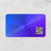 🤖Chatbot ontwikkelaar Conversational AI Engineer Visitekaartje (Achterkant)