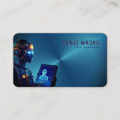 🤖Chatbot ontwikkelaar Conversational AI Engineer  Visitekaartje (Voorkant)