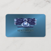 🤖Chatbot ontwikkelaar Conversational AI Engineer Visitekaartje (Voorkant)