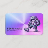 🤖Chatbot ontwikkelaar Conversational AI Engineer  Visitekaartje (Voorkant)