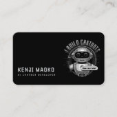 🤖Chatbot ontwikkelaar Conversational AI Engineer Visitekaartje (Voorkant)