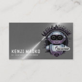 🤖Chatbot ontwikkelaar Conversational AI Engineer  Visitekaartje (Voorkant)