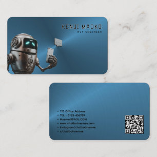 🤖Chatbot ontwikkelaar Conversational AI NLP Engin Visitekaartje
