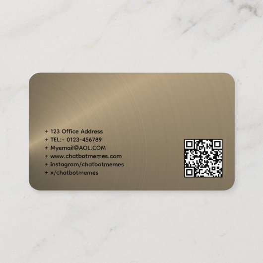 🤖Chatbot ontwikkelaar Conversational AI NLP Engin Visitekaartje (Achterkant)