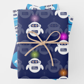 Chatbot - Robot with headphones and microphone for Inpakpapier Vel