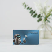 🤖Chatbotontwikkelaar Conversational AI NLP-ingeni Visitekaartje (Staand voorkant)