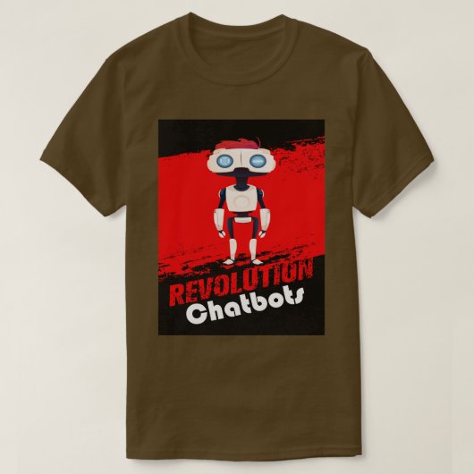 Chatbots Robot Robotics Revolution Robot Engineer T-shirt (Design voorkant)
