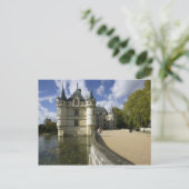 Chateau Azay-le-Rideau, Indre-et-Loire, 3 Briefkaart (Staand voorkant)