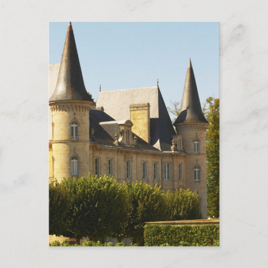 Chateau Baron Pichon Longueville in Briefkaart (Voorkant)