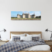Chateau Chambord Canvas Afdruk (Insitu (Slaapkamer))