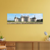 Chateau Chambord Canvas Afdruk (Insitu (Woonkamer))