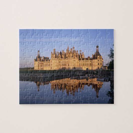 Chateau Chambord, Loire Valley, Frankrijk Legpuzzel (Horizontaal)